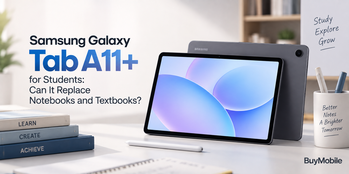 Samsung Galaxy Tab A11+ for Students: Can It Replace Notebooks and Textbooks?