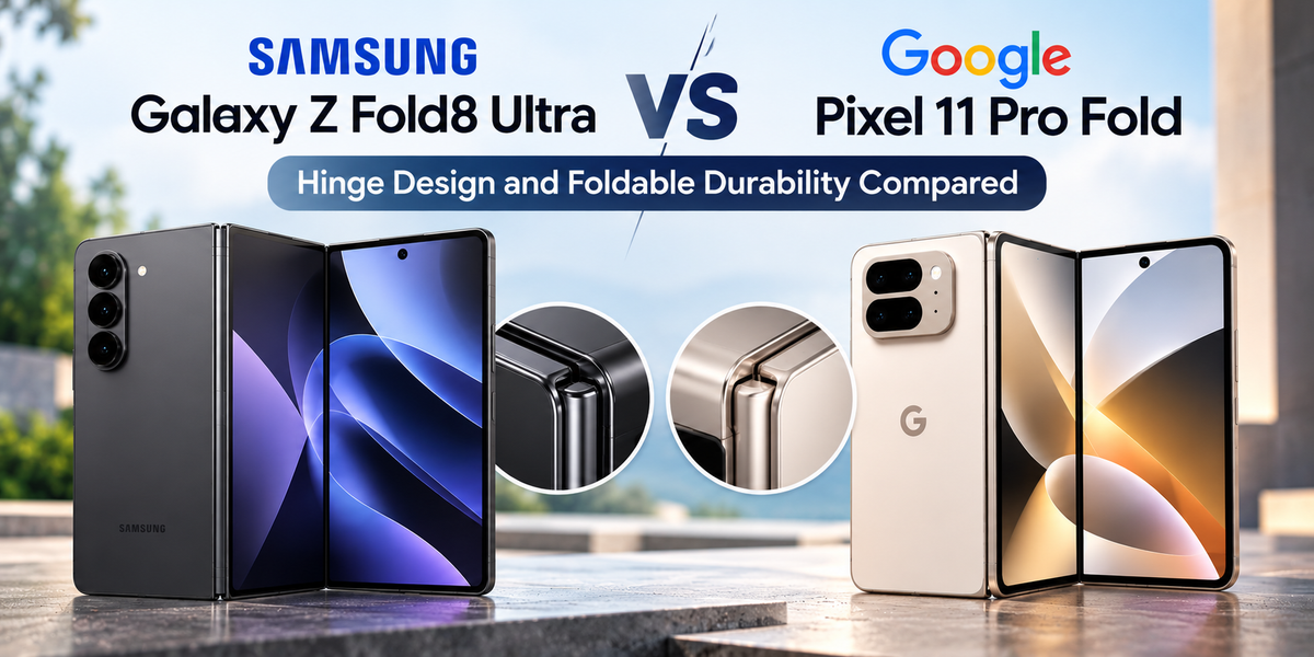 Samsung Galaxy Z Fold8 Ultra vs Google Pixel 11 Pro Fold: Hinge Design and Foldable Durability Compared