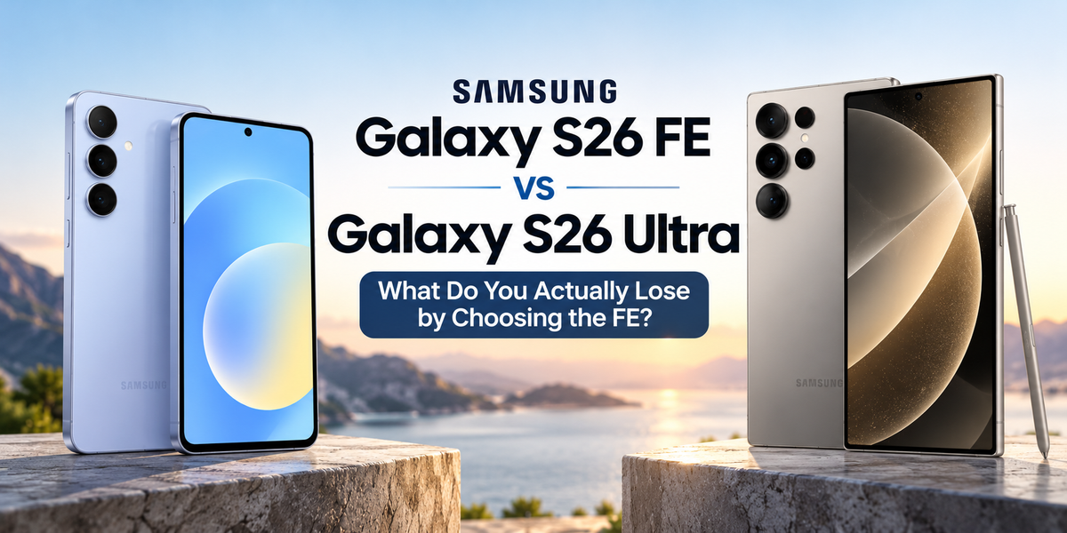 Samsung Galaxy S26 FE vs Galaxy S26 Ultra: What Do You Actually Lose by Choosing the FE?