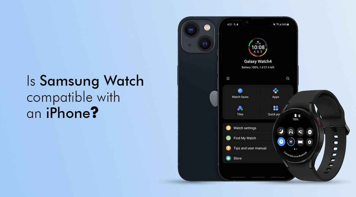 Can You Use Galaxy Watch 4 With An iPhone?