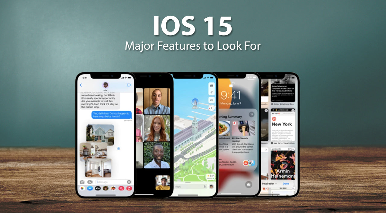 iOS 15 Important Updates