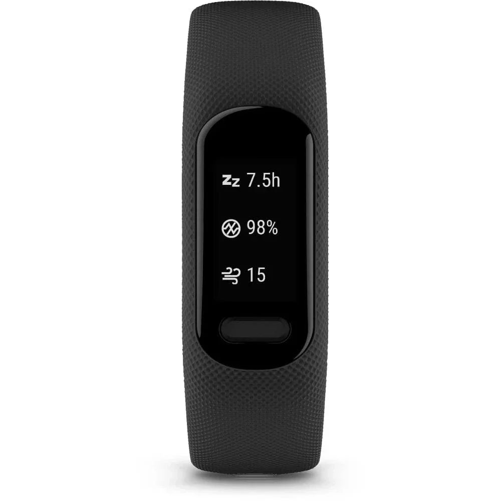Garmin Vivosmart 5 (L) fitness tracker with health monitoring, activity tracking, sleep insights and a comfortable large-size band.