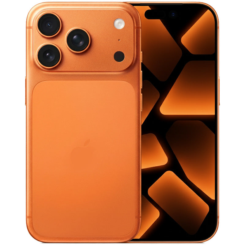Apple iPhone 17 Pro (A3523 256GB 5G) Cosmic Orange Front Back