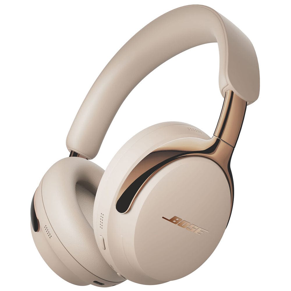 Bose QuietComfort Ultra Wireless Headphones (2nd Gen) with cushioned over-ear cups and an adjustable padded headband.