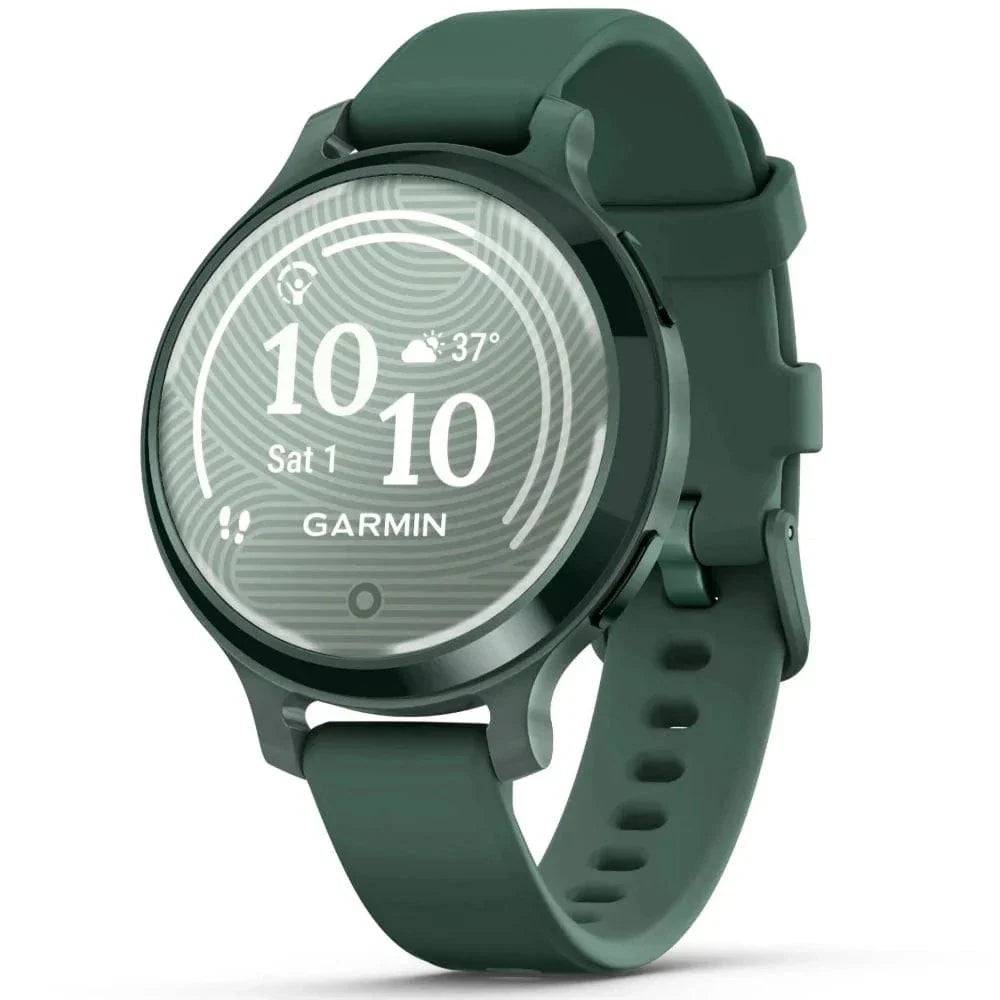 Garmin Smart Watch Garmin Lily 2 Active Stylish Smartwatch Jasper Green with Jasper Green Silicone Band