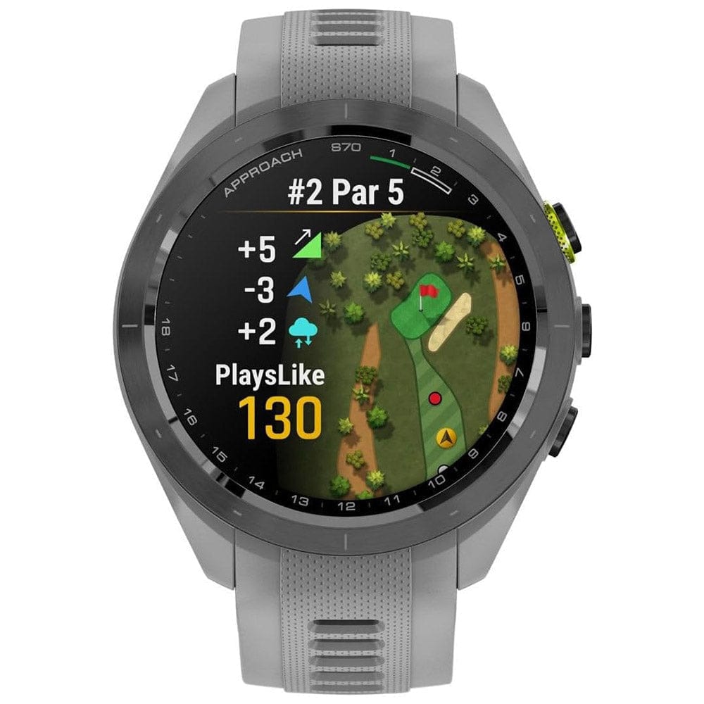 Garmin Smart Watch Powder Grey Garmin Approach S70 (GPS Golf Watch 42mm)