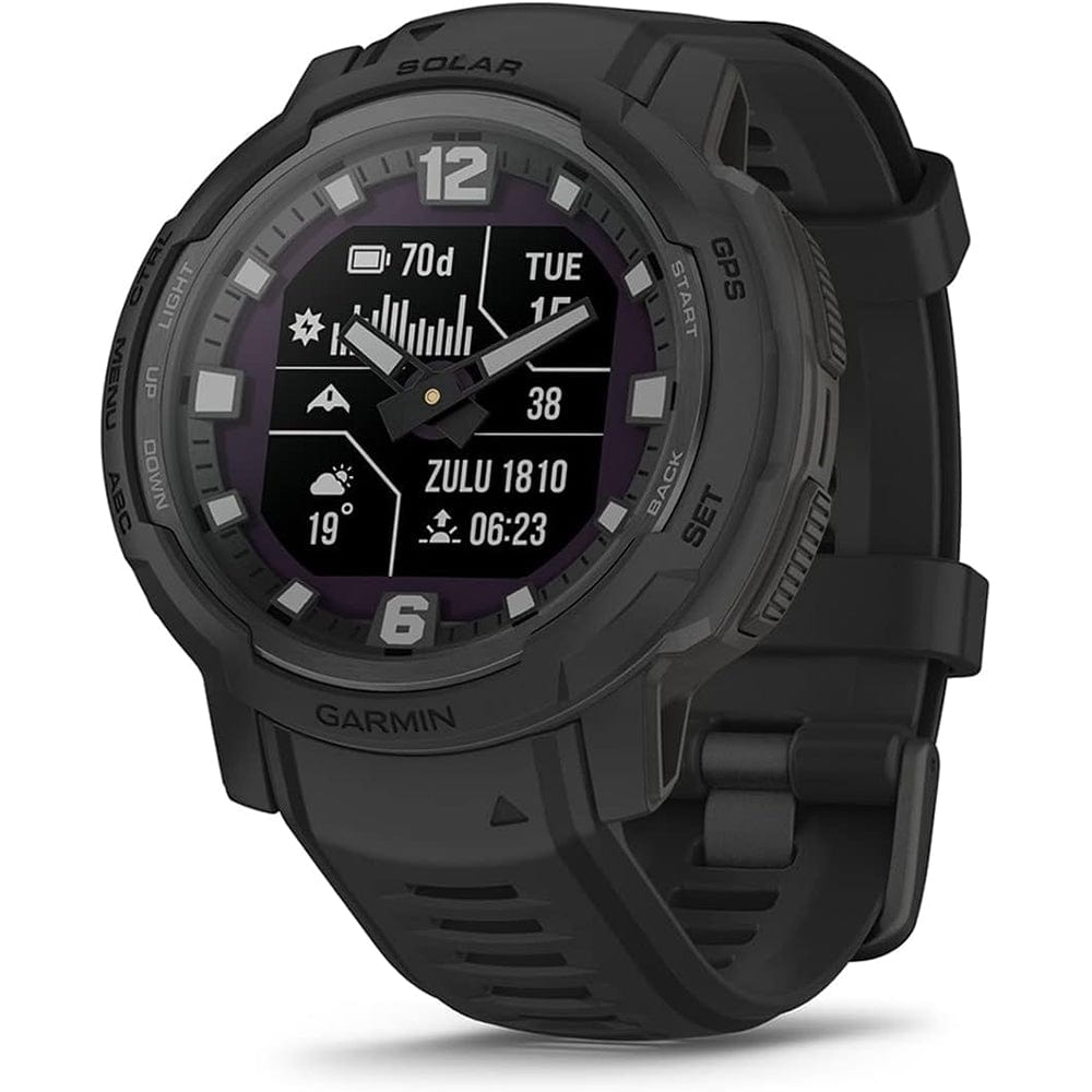 Garmin Smart Watch Garmin Instinct Crossover (Tactical Edition Solar GPS Smartwatch) - Black