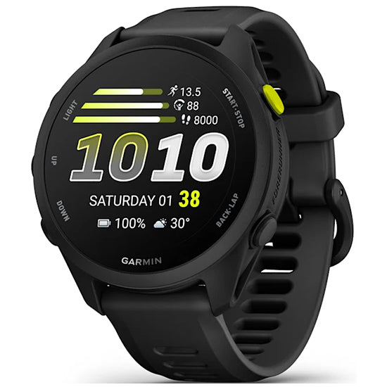 Garmin Forerunner 70 GPS unning Smartwatch Black Front 2