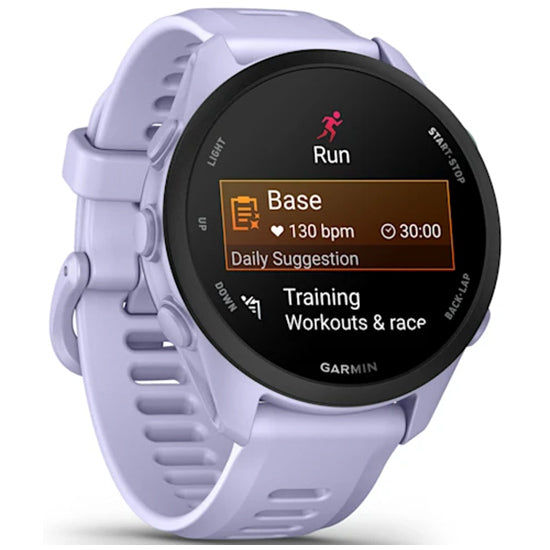 Garmin Forerunner 70 GPS unning Smartwatch Lavender Front