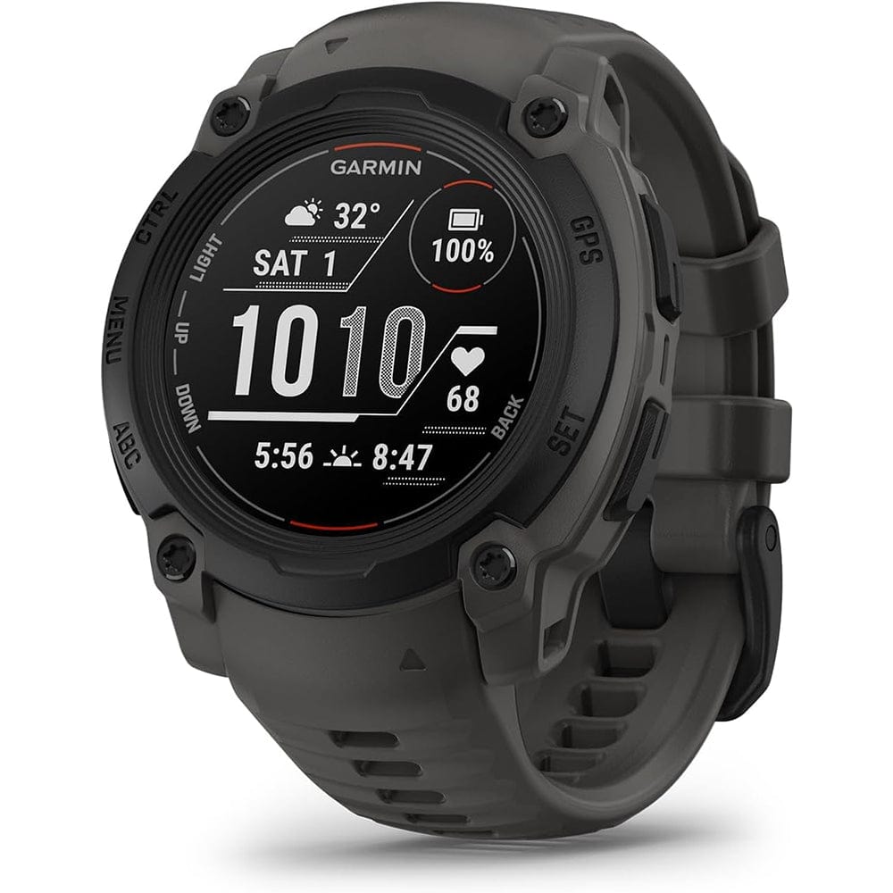 Garmin Smart Watch Black with Charcoal Band Garmin Instinct E (Rugged GPS Smartwatch 40mm)