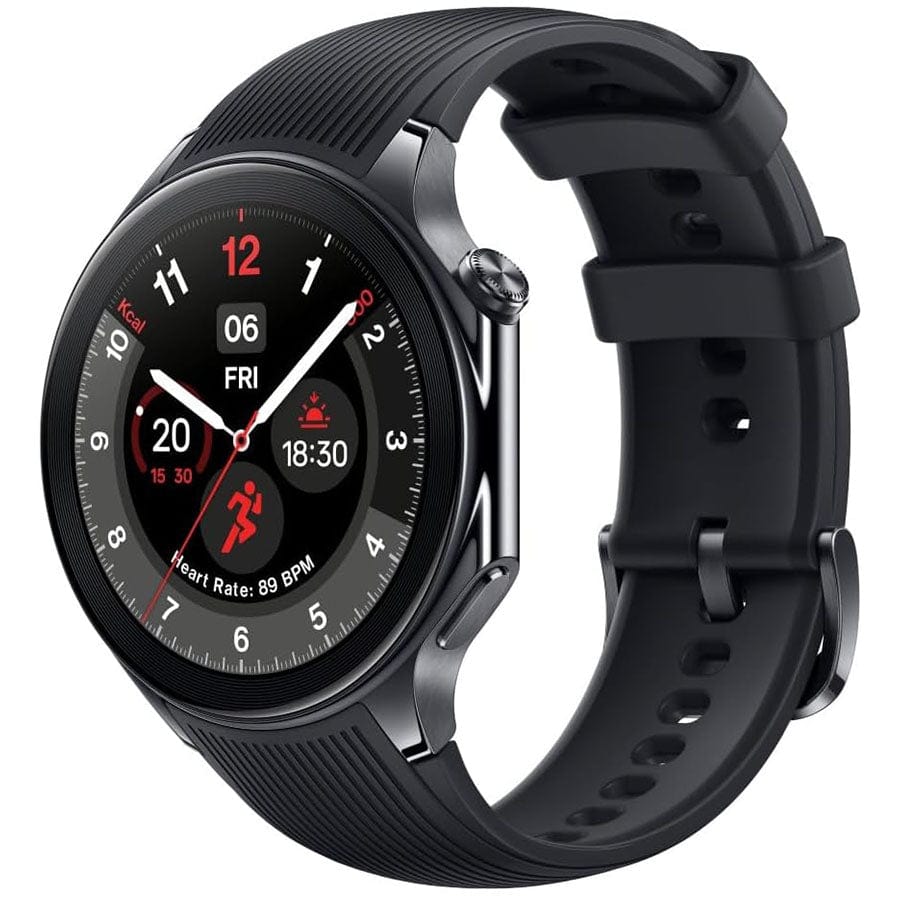 OnePlus Smart Watch Black Steel OnePlus Watch 2 (46mm OPWWE231 Bluetooth)