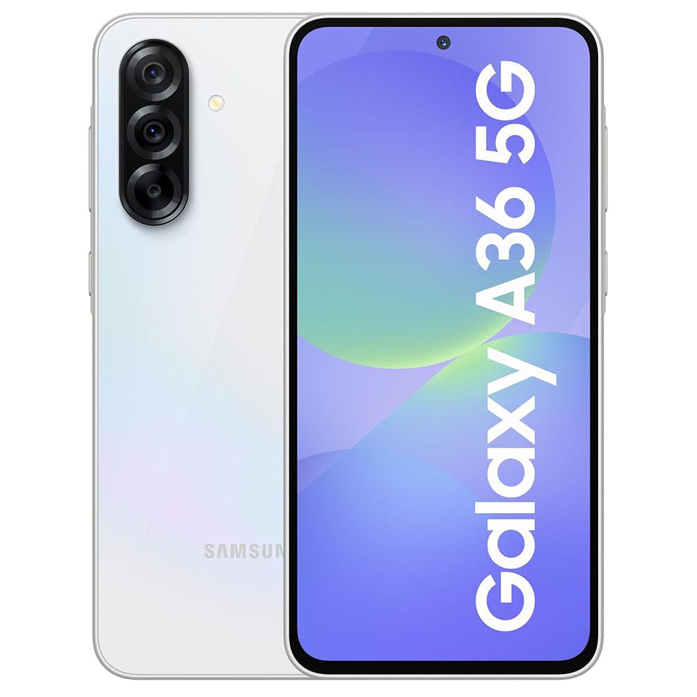 Samsung Mobile Awesome White Samsung Galaxy A36 (Dual SIM 8GB RAM 128GB 5G)