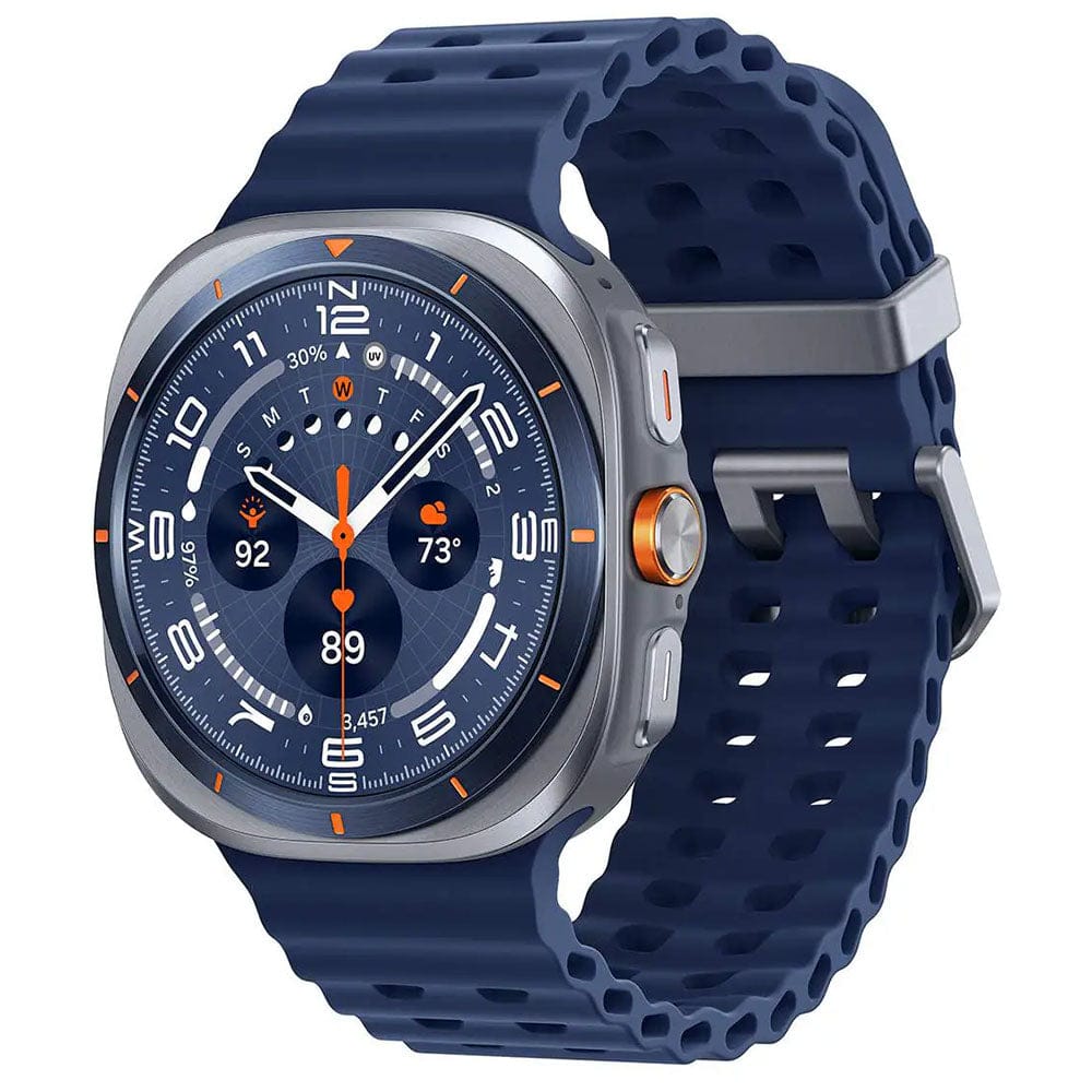 Samsung Galaxy Watch Ultra (2025) smartwatch with a 47mm case, round display and 4G LTE connectivity.