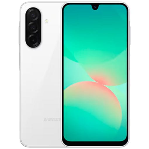Samsung Mobile White Samsung Galaxy A26 (Dual SIM 8GB RAM 256GB 5G)