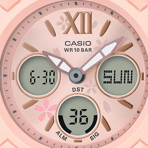 Casio Baby-G Watch BGA-110BL-4BDR - Front close view
