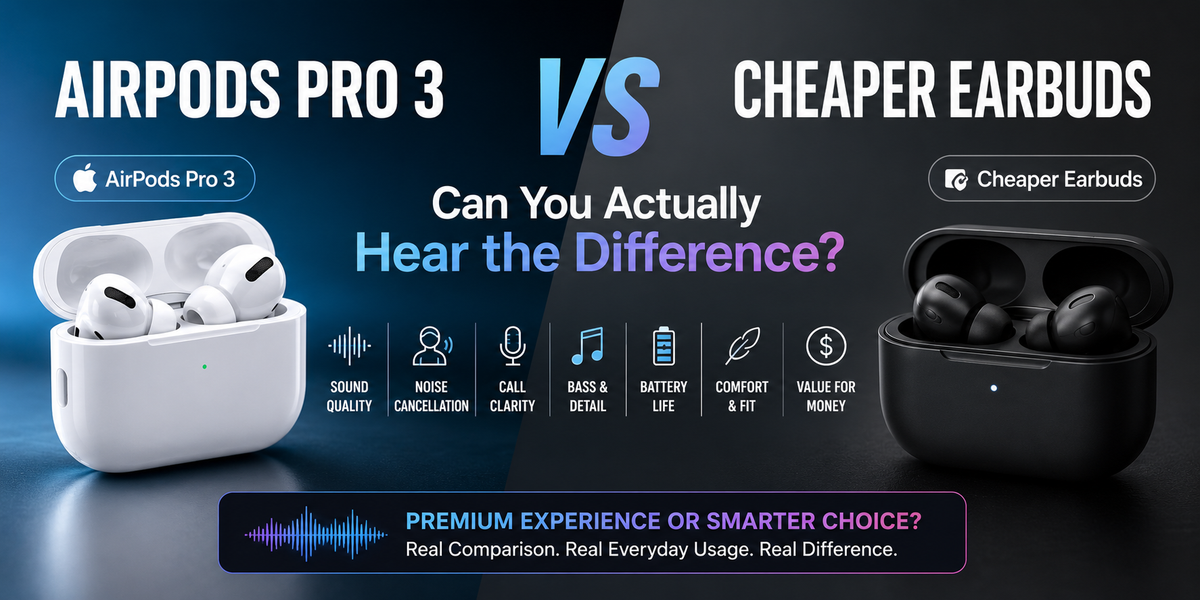 AirPods Pro 3 vs Cheaper Earbuds: Can You Actually Hear the Difference?
