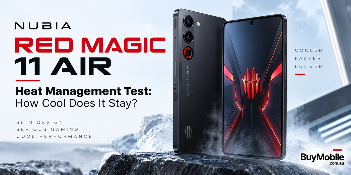 Nubia Red Magic 11 Air Heat Management Test: How Cool Does It Stay?