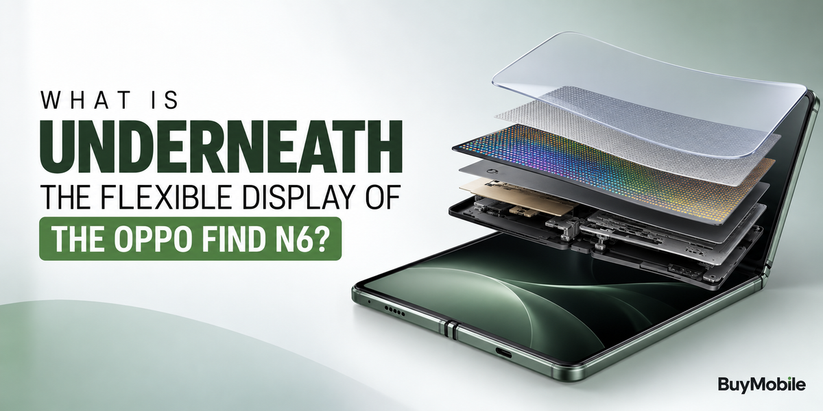 What Is Underneath the Flexible Display of the OPPO Find N6?