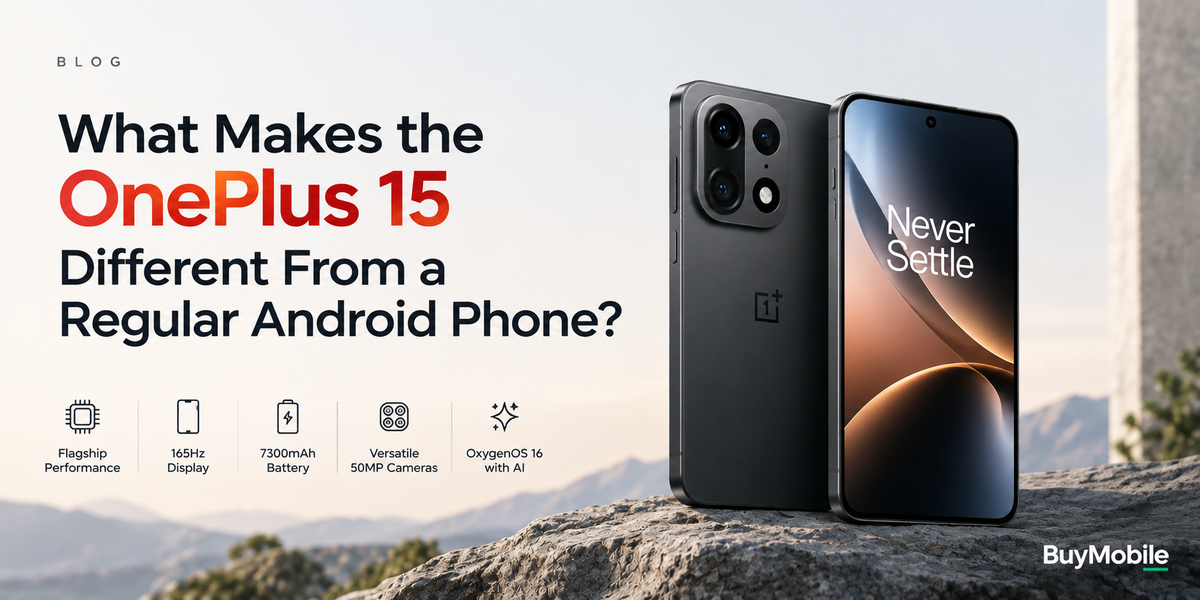 What Makes the OnePlus 15 Different From a Regular Android Phone?
