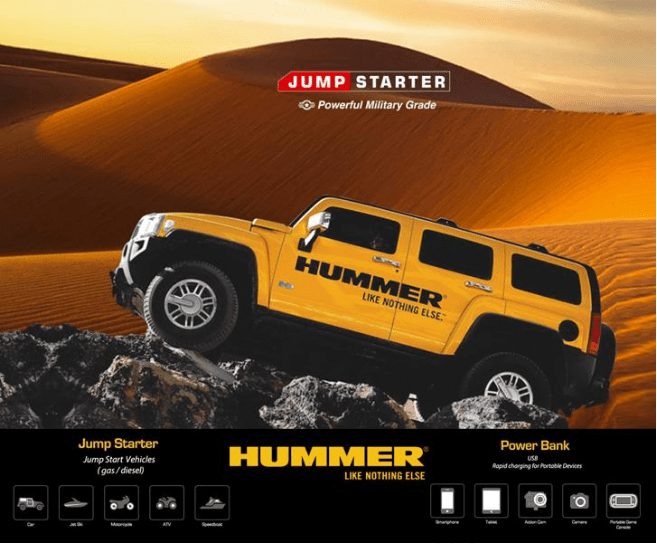 Hummer Jump Starter