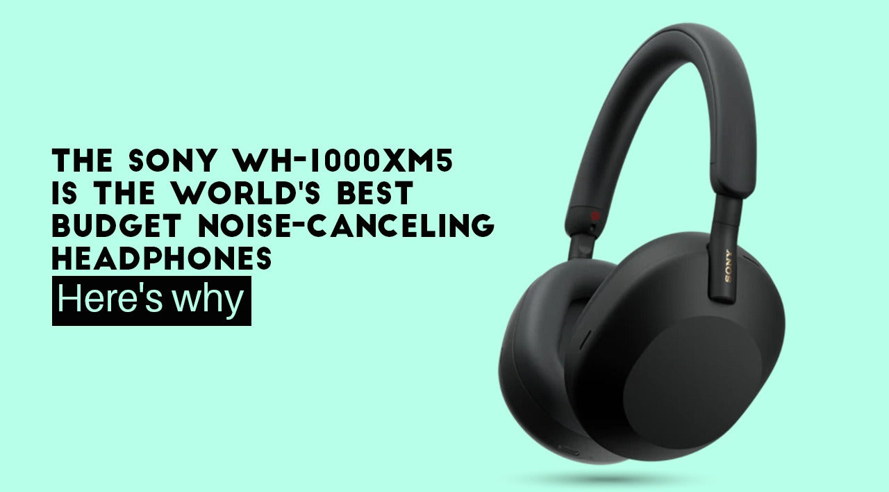 Sony WH-1000XM5 Wireless Noise Cancelling Headphones