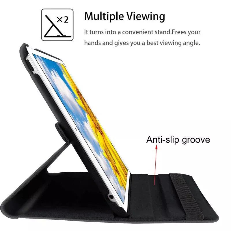 360 Rotating Leather Smart Case iPad-11