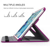 360 Rotating Leather Smart Case iPad-13