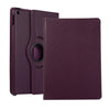 360 Rotating Leather Smart Case iPad Purple