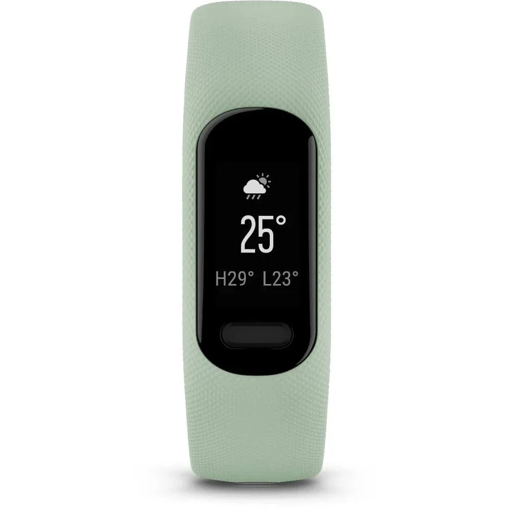 Garmin Vivosmart 5 (S/M) fitness tracker with health monitoring, activity tracking and a comfortable compact design.