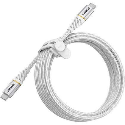 OtterBox Original Accessories Cloudy Sky (White) OtterBox Fast Premium Cable USB C to C PD (3 meter)