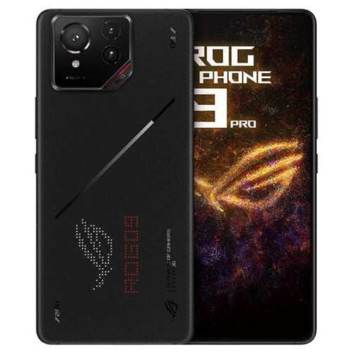 ASUS ROG Phone 9 Pro (AI2501C Dual SIM 16GB RAM 512GB 5G) Phantom Black Front Back