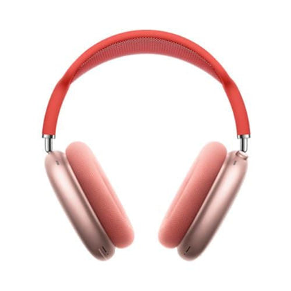 Apple Headphones Pink Apple Airpods Max with Red Headband