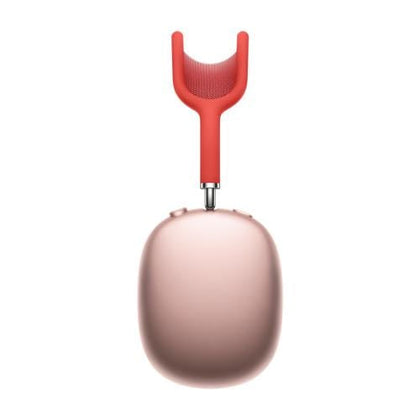 Apple Headphones Pink Apple Airpods Max with Red Headband