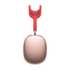 Apple Headphones Pink Apple Airpods Max with Red Headband