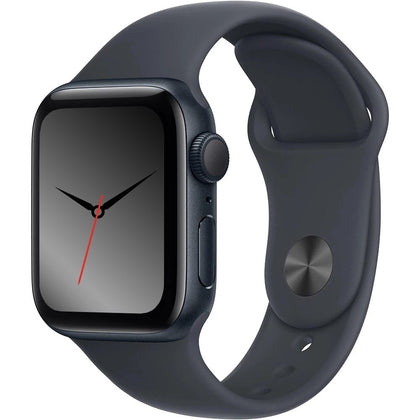 Apple Smart Watch Apple Watch SE 2 GPS MXE93 40mm Midnight Aluminium Case with Midnight Sport Band M/L