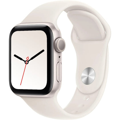 Apple Smart Watch Apple Watch SE 2 GPS MXEV3 44mm Starlight Aluminium Case with Starlight Sport Band M/L