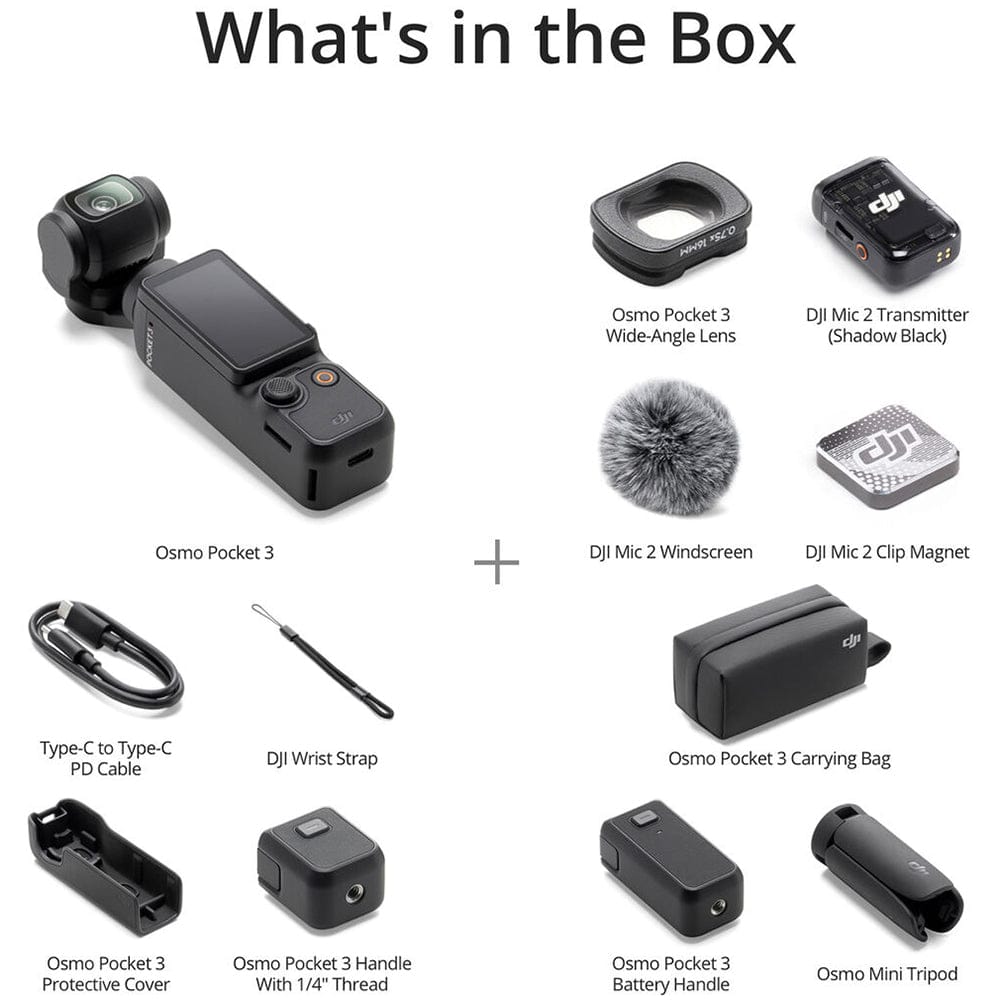 DJI Action Cameras DJI Osmo Pocket 3 Creator Combo