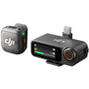 DJI Mic 3 wireless microphone system with 1 transmitter and 1 receiver, featuring crystal-clear audio recording, intelligent noise cancellation, long battery life, and a compact portable design for vlogging, interviews, livestreaming, mobile filmmaking, and professional content creation.