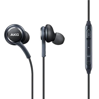 Samsung Headphones Black Samsung AKG Wired Earphones with Microphone 3.5mm (Non-Retail Packaging)