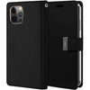 Goospery Rich Diary Book Case for iPhone 16 Pro Max Black