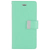 Goospery Rich Diary Book Case for iPhone 16 Plus Mint