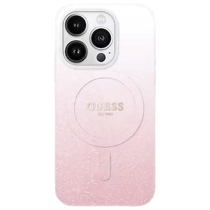 Guess Gradient Edition (MS) Case for iPhone 16 Pink