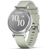 Garmin Lily 2 Classic Stylish Smartwatch Silver with Sage Grey Nylon Band