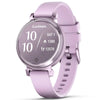 Garmin Lily 2 Stylish Smartwatch Metallic Lilac with Lilac Silicone Band