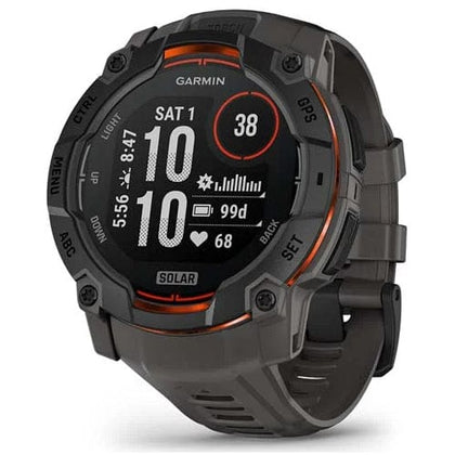Garmin Smart Watch Black Garmin Instinct 3 (Solar Rugged GPS Smartwatch 50mm)