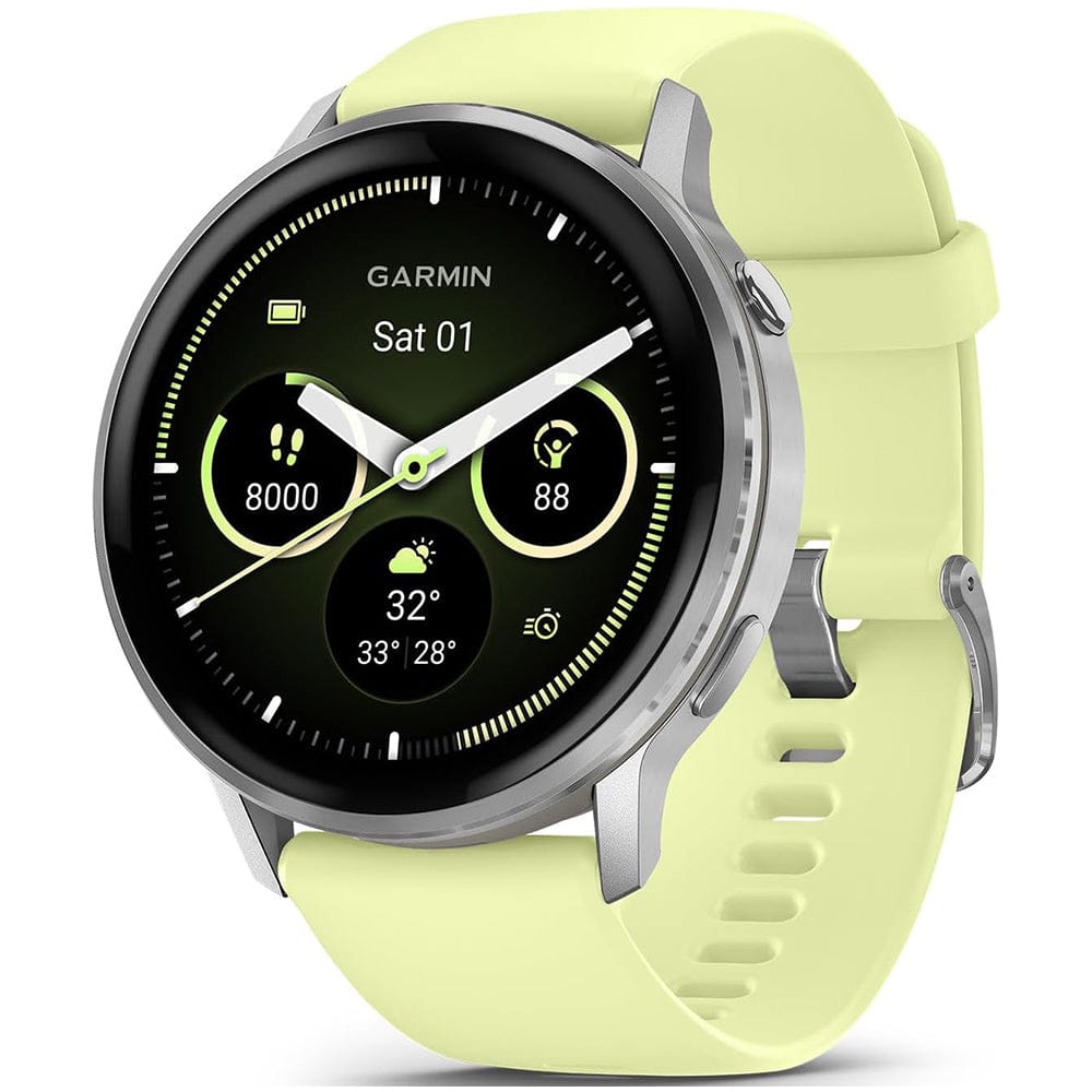 Garmin Venu 4 45mm GPS Smartwatch featuring a bright AMOLED display, built-in GPS, advanced health and fitness tracking, heart rate monitoring, sleep tracking, long battery life, and smart notifications for everyday wellness and active lifestyles.