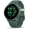 Garmin Smart Watch Metallic Jasper Green with Jasper Green Band Garmin Vivoactive 6 (GPS Fitness Smartwatch)