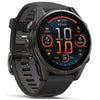 Garmin Smart Watch Garmin Fenix 8 43mm AMOLED Sapphire, Carbon Grey DLC Titanium with Black/Pebble Grey