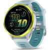 Garmin Smart Watch Amp Yellow Aluminum with Translucent Whitestone/Turquoise Band Garmin Forerunner 570 47mm GPS Running Smartwatch