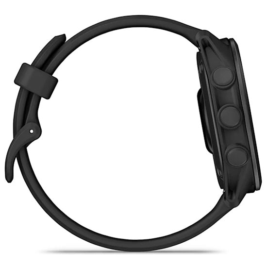 Garmin Forerunner 70 GPS   unning Smartwatch Black Side 